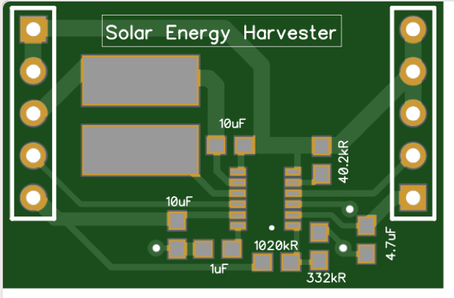 Solar Harvester circuit (LTC3105)